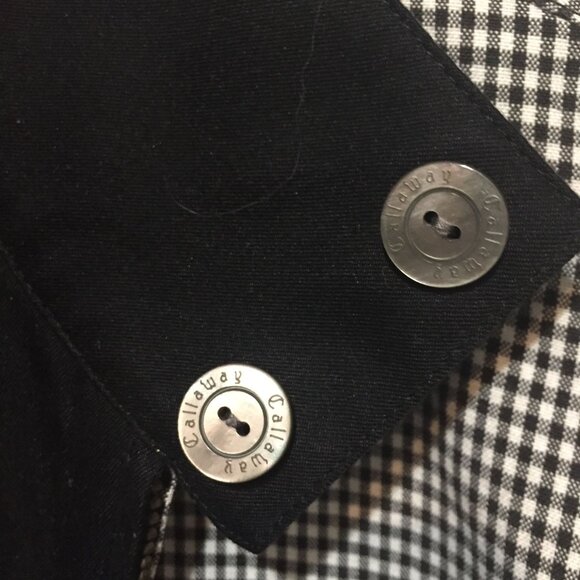 Callaway Reversible Jacket – XS – Black & White Check – Golfcore Street Style - Picture 6 of 8